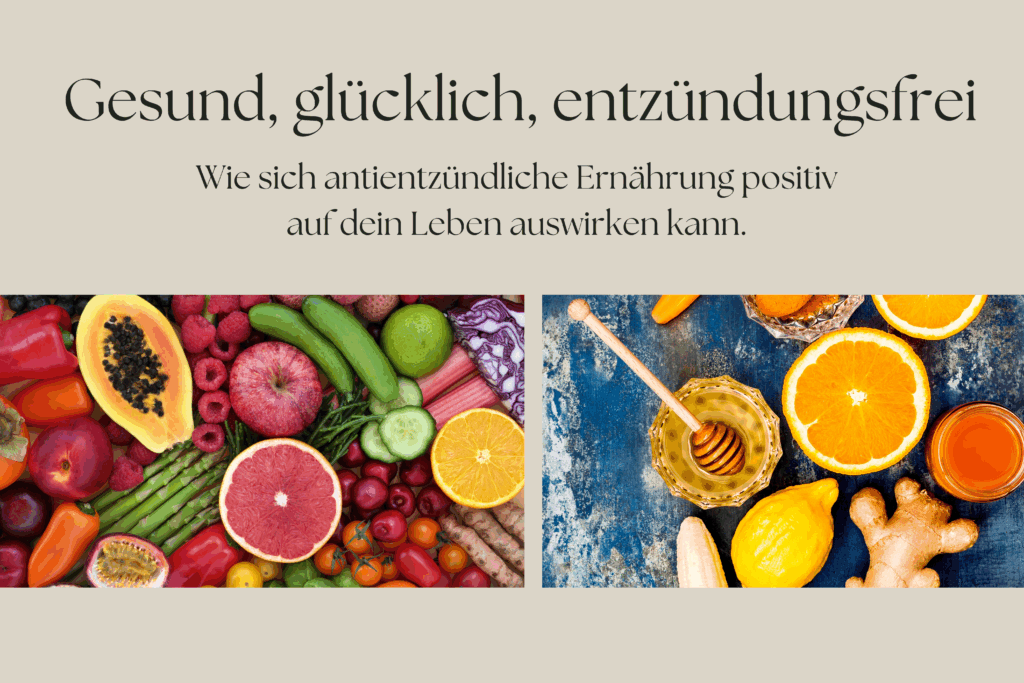 Gesund, glücklich, entzündungsfrei: Der einfache Weg zu mehr Lebensqualität.